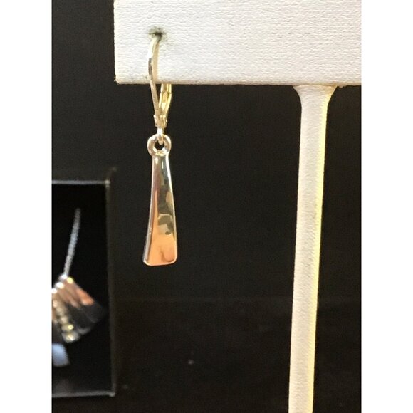 Avon Modern Embellished Necklace Earring Gift Set Silver Tone (1556-A-B) - Picture 6 of 6